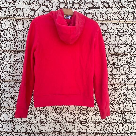 The North Face pink with purple half dome Logo sweatshirt hoodie - Picture 3 of 5